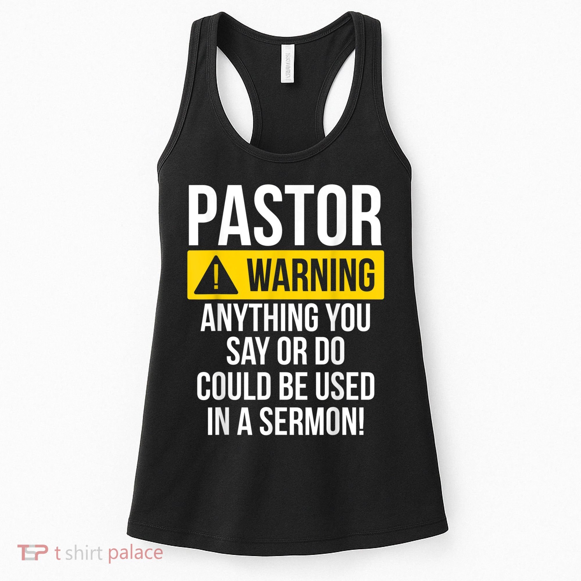 Pastor Appreciation Best Priest Christian Jesus God Bible Women's Tank Top