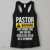 Pastor Appreciation Best Priest Christian Jesus God Bible Women's Tank Top thumb 3
