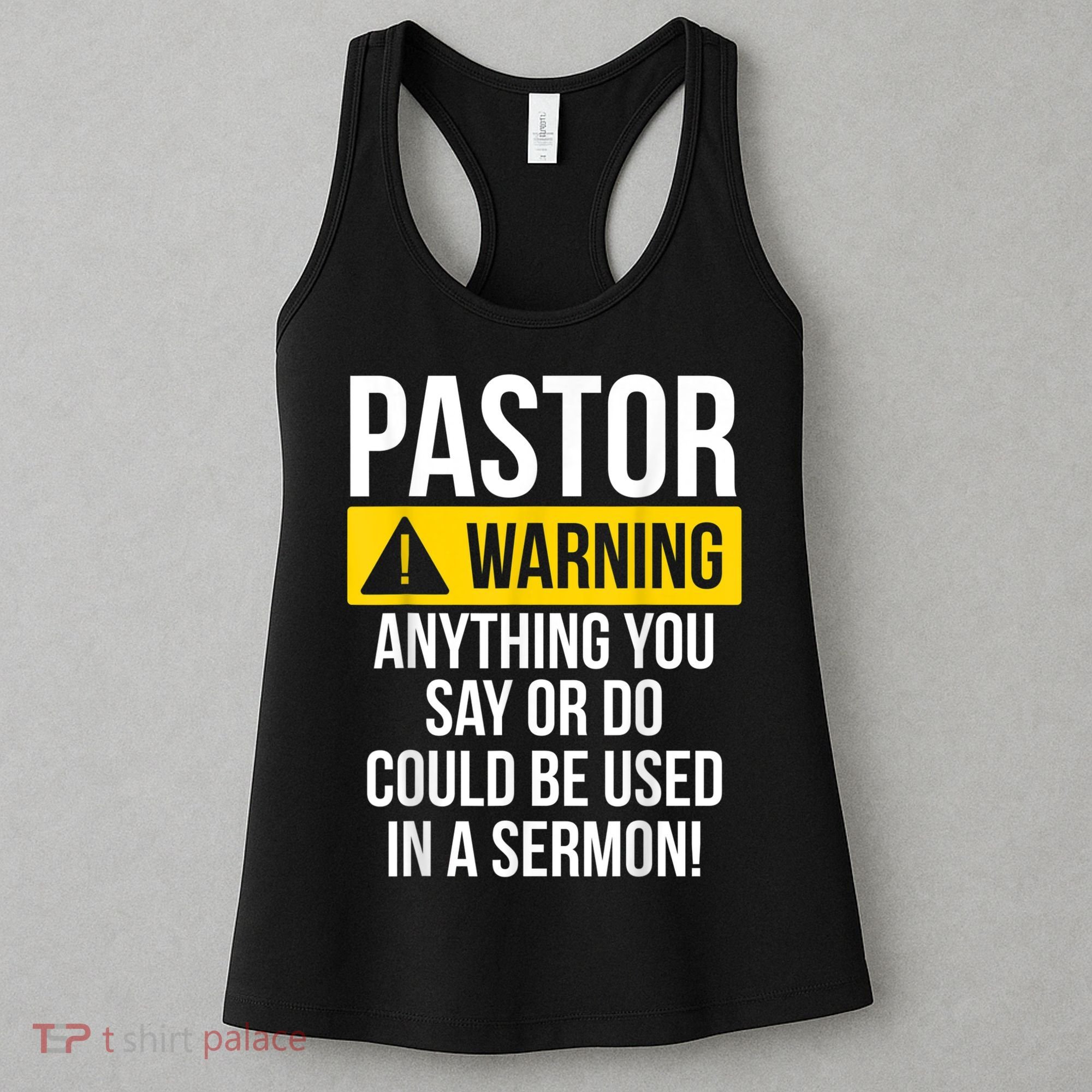 Pastor Appreciation Best Priest Christian Jesus God Bible Women's Tank Top