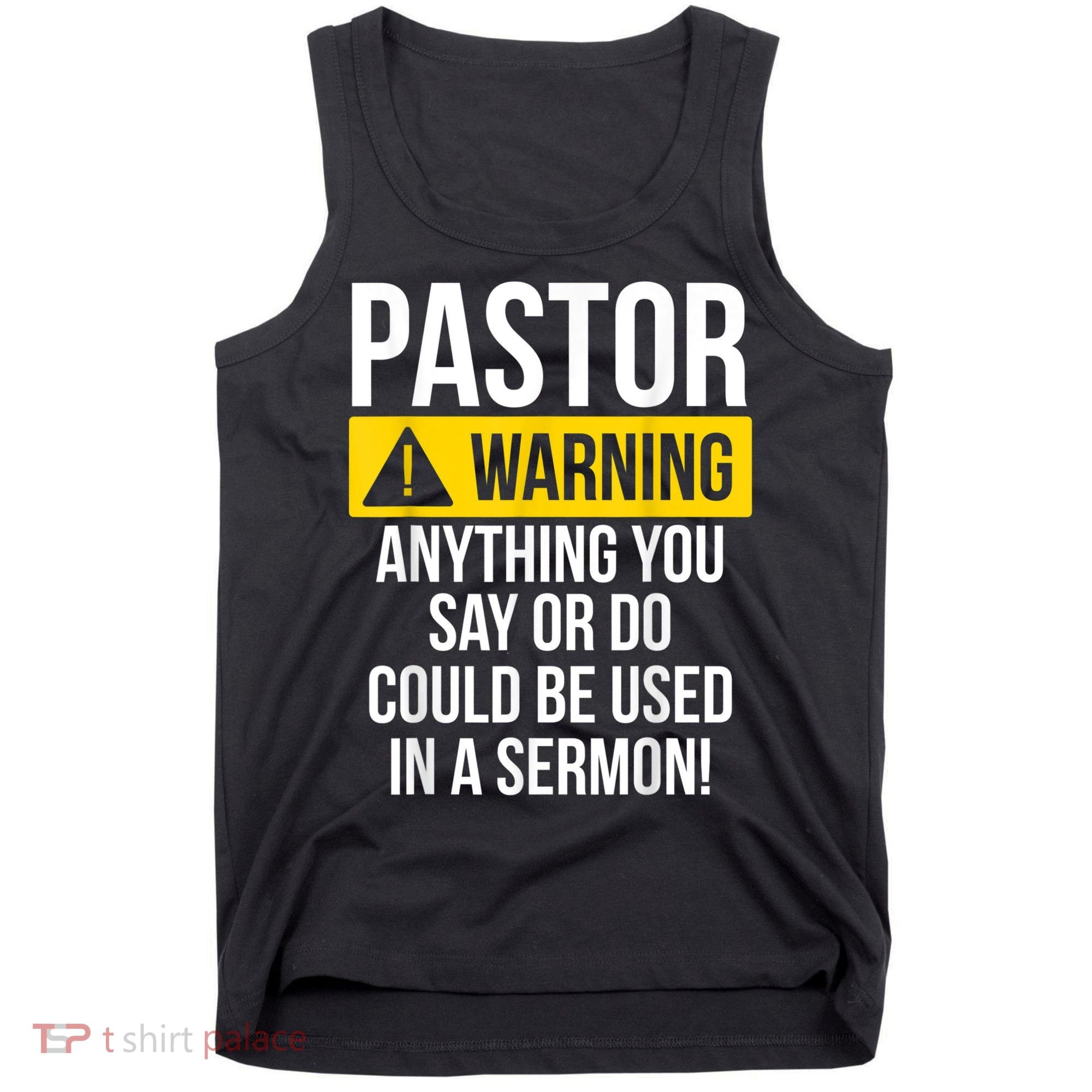 Pastor Appreciation Best Priest Christian Jesus God Bible Tank Top