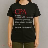 Public Accountant Bookkeeper Tax Auditor Financial Analyst T-Shirt thumb 4