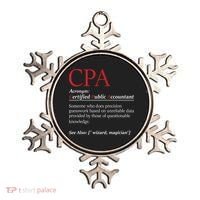 Public Accountant Bookkeeper Tax Auditor Financial Analyst Ornament thumb 0