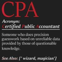 Public Accountant Bookkeeper Tax Auditor Financial Analyst Hat thumb 2