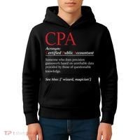 Public Accountant Bookkeeper Tax Auditor Financial Analyst Kids Hoodie thumb 4