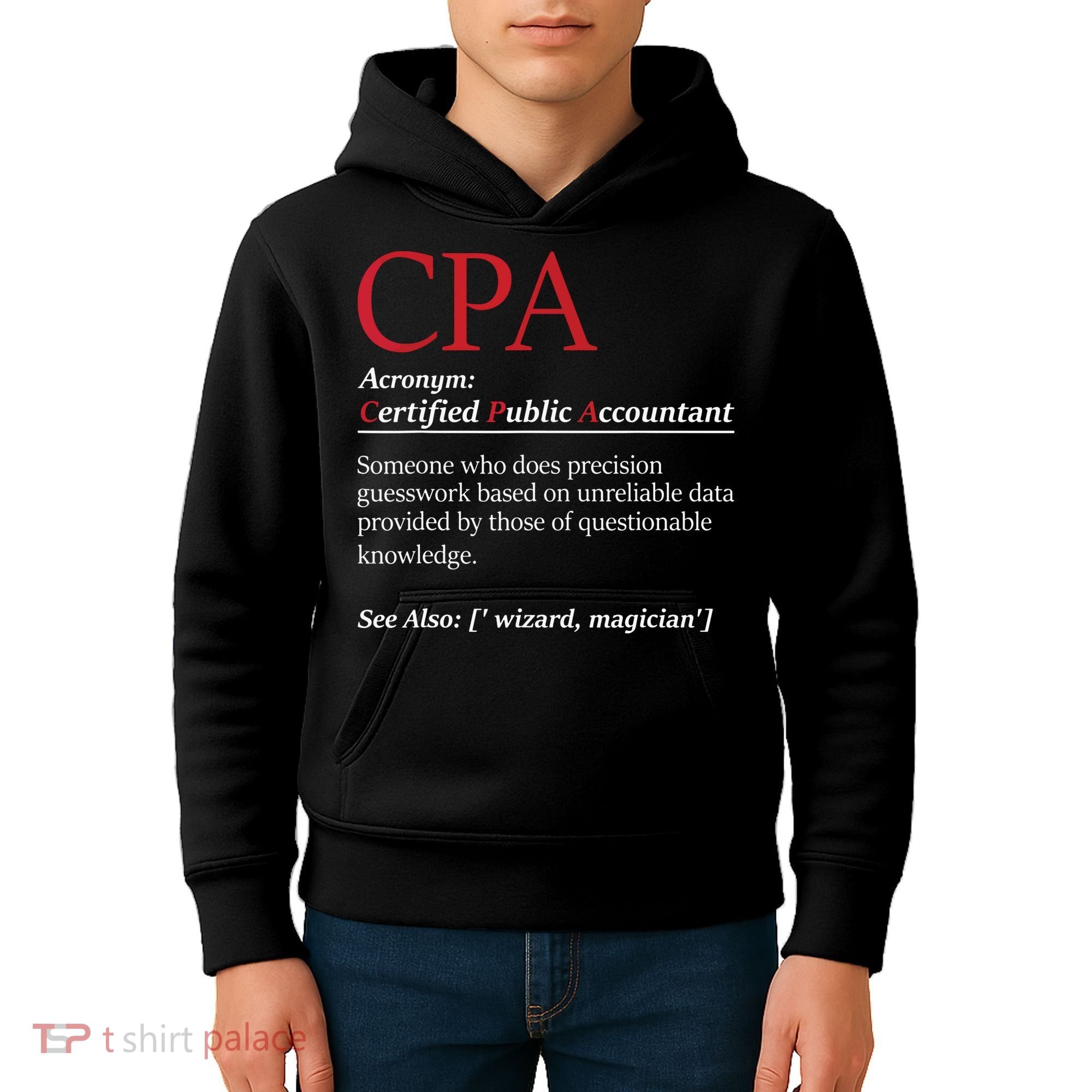 Public Accountant Bookkeeper Tax Auditor Financial Analyst Kids Hoodie
