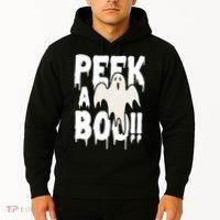Peek A Boo Halloween Ghost Hoodie thumb 2
