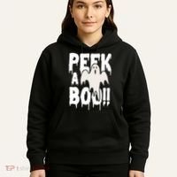 Peek A Boo Halloween Ghost Hoodie thumb 5