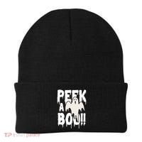 Peek A Boo Halloween Ghost Beanie thumb 0