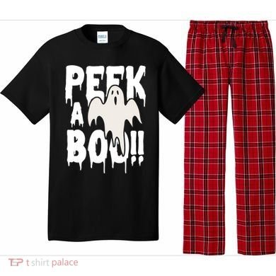Peek A Boo Halloween Ghost Pajama Set
