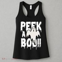 Peek A Boo Halloween Ghost Women's Tank Top thumb 3