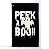 Peek A Boo Halloween Ghost Golf Towel thumb 0