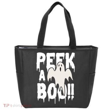 Peek A Boo Halloween Ghost Tote Bag