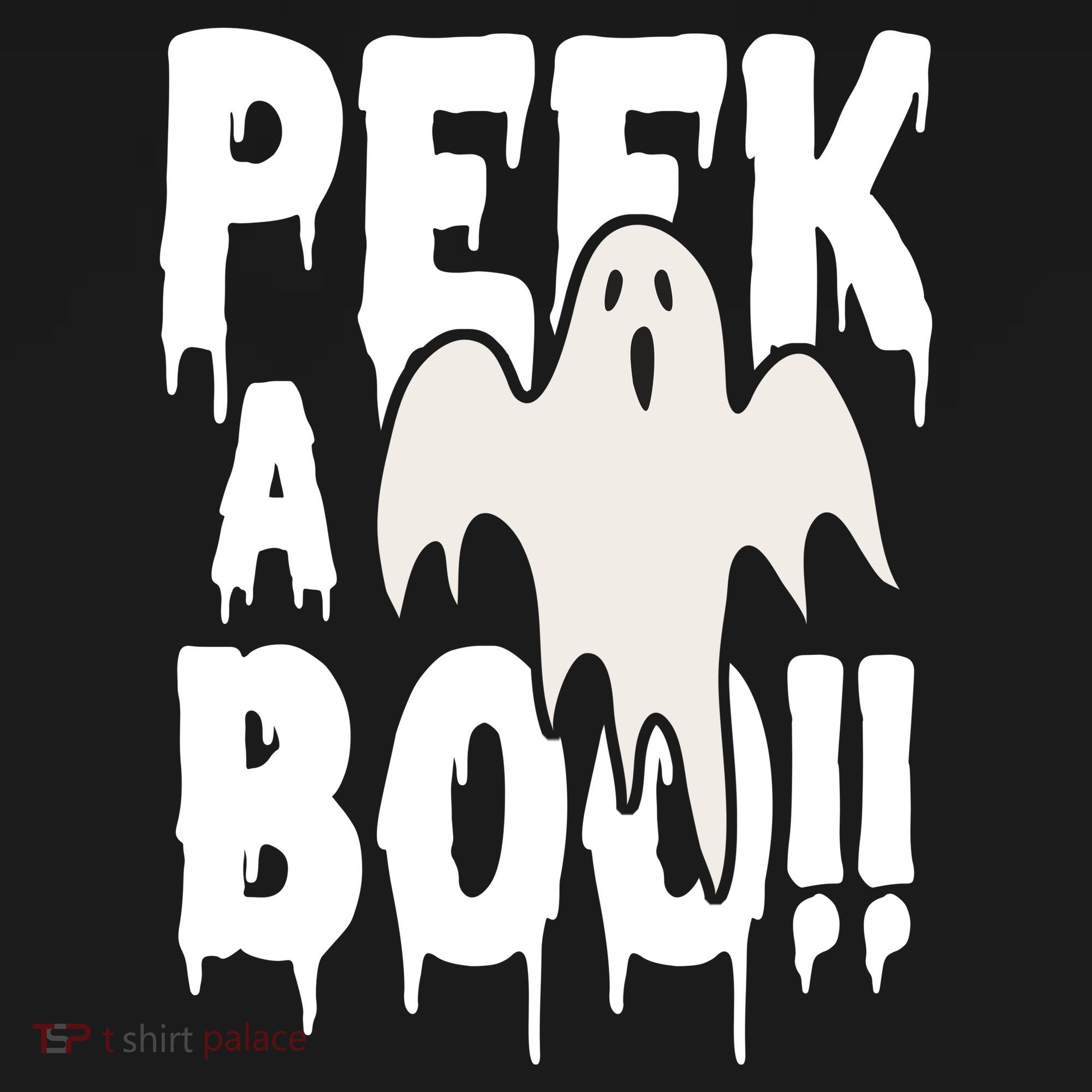 Peek A Boo Halloween Ghost Tote Bag