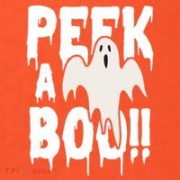 Peek A Boo Halloween Ghost Sweatshirt thumb 2
