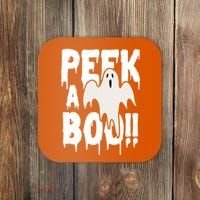Peek A Boo Halloween Ghost Coaster thumb 0