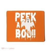 Peek A Boo Halloween Ghost Mousepad thumb 0