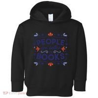People Are Better In Books Toddler Hoodie thumb 0