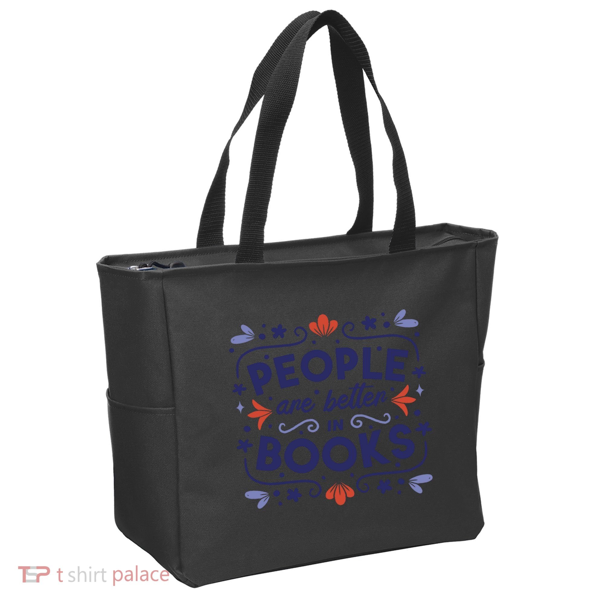 People Are Better In Books Tote Bag