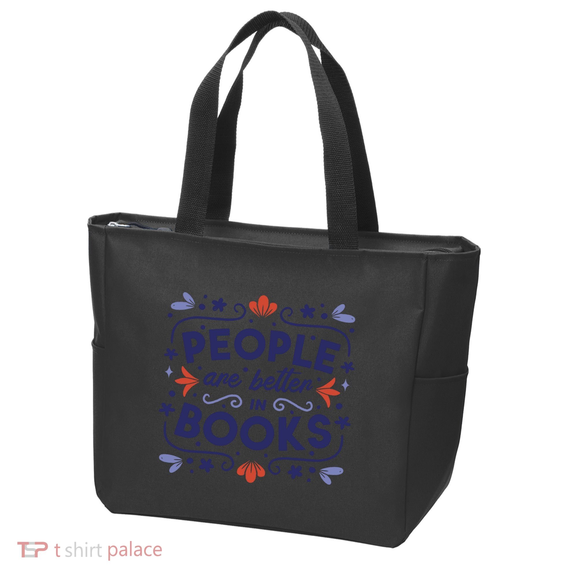 People Are Better In Books Tote Bag