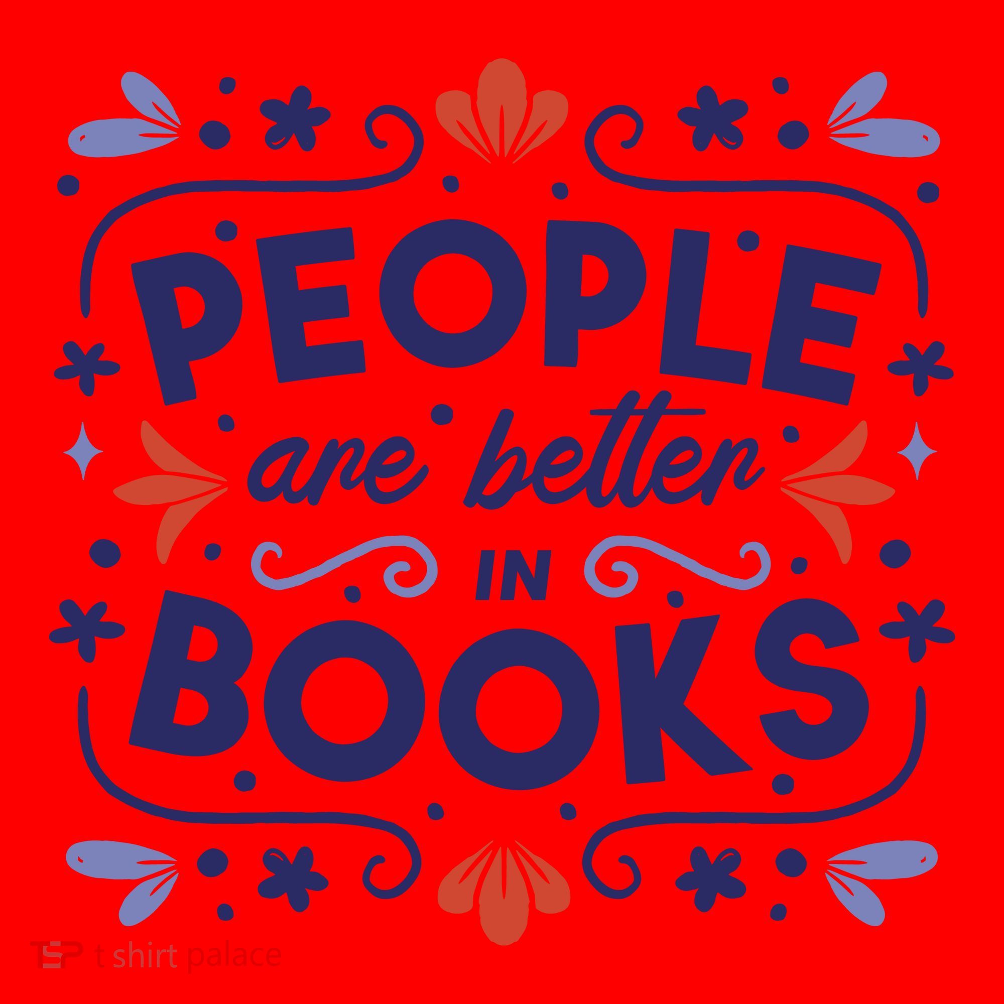 People Are Better In Books Santa Hat