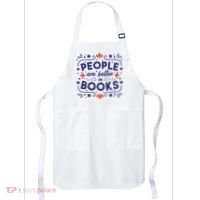 People Are Better In Books Apron thumb 0