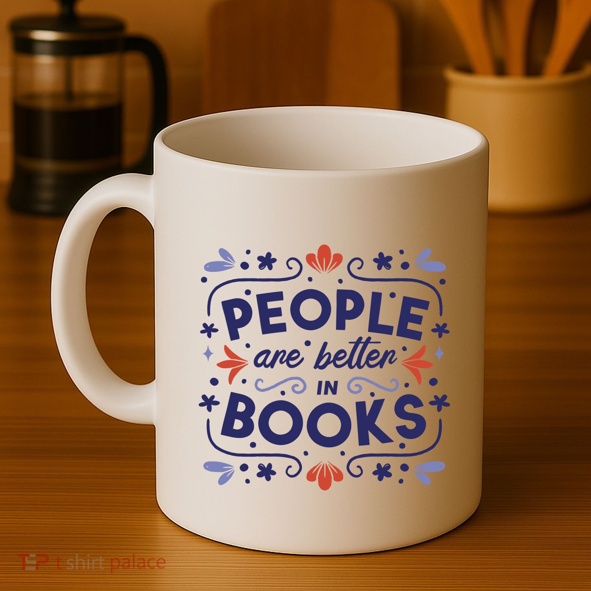 People Are Better In Books Coffee Mug