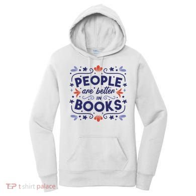 People Are Better In Books Women's Hoodie