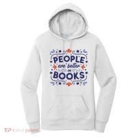 People Are Better In Books Women's Hoodie thumb 0