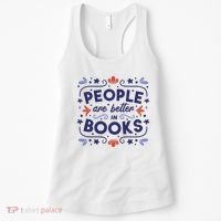 People Are Better In Books Women's Tank Top thumb 0