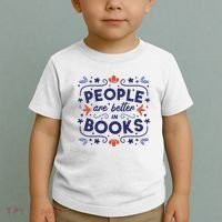 People Are Better In Books Toddler T-Shirt thumb 2