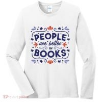 People Are Better In Books Women's Long Sleeve Shirt thumb 0