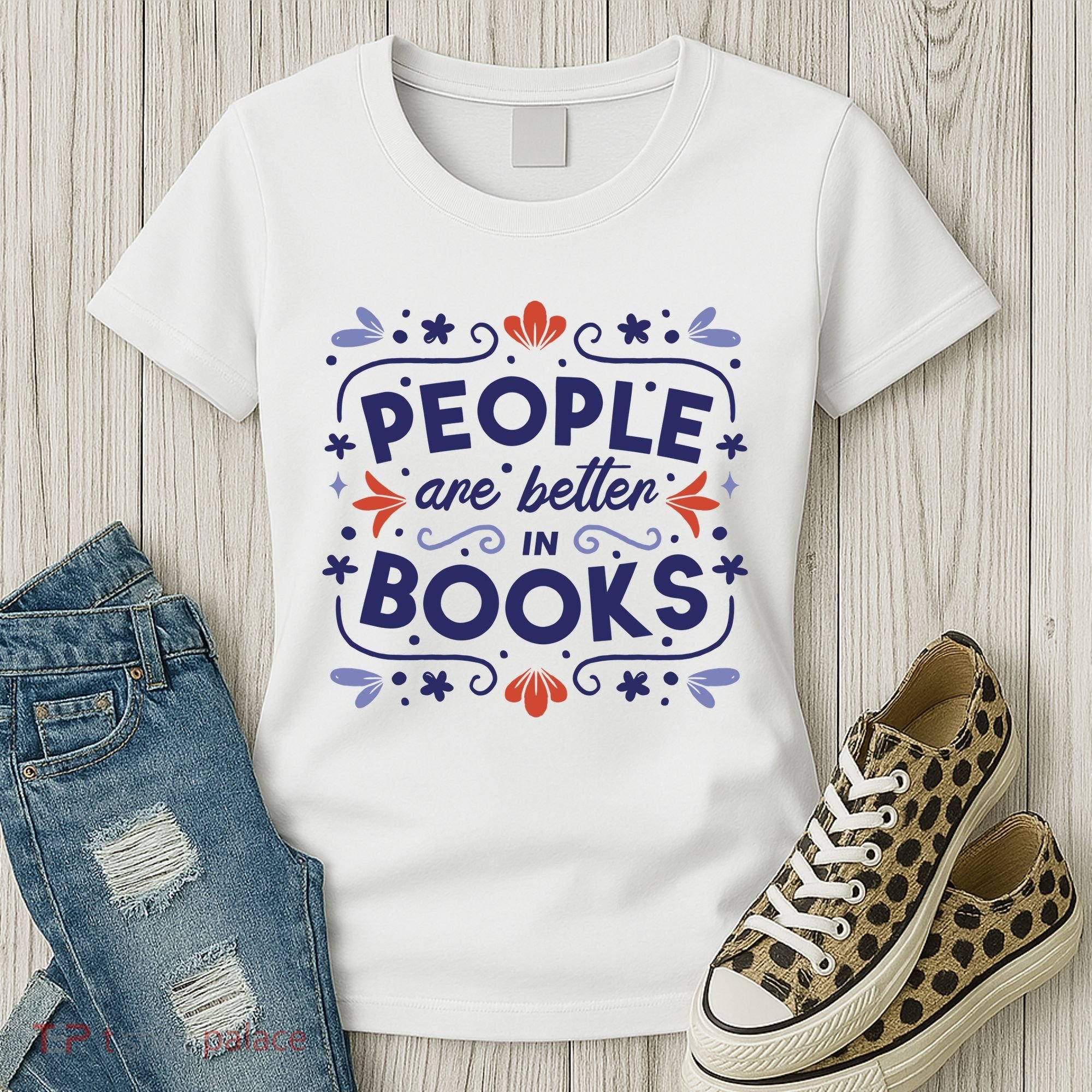 People Are Better In Books Women's T-Shirt