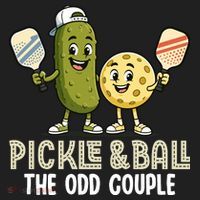 Pickle And Ball The Odd Couple Pickleball Matching Beanie thumb 2