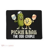 Pickle And Ball The Odd Couple Pickleball Matching Mousepad thumb 0