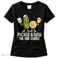 Pickle And Ball The Odd Couple Pickleball Matching Women's T-Shirt thumb 0