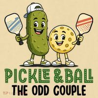 Pickle And Ball The Odd Couple Pickleball Matching T-Shirt thumb 2
