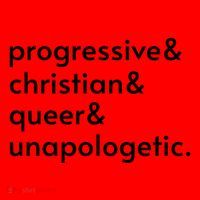 Progressive And Christian And Queer And Unapologetic Santa Hat thumb 1