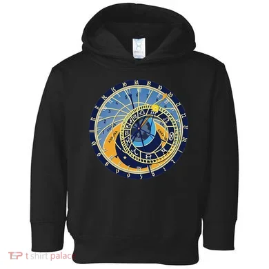 Prague Astronomical Clock Astrology Toddler Hoodie