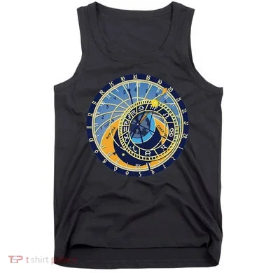 Prague Astronomical Clock Astrology Tank Top