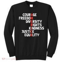 Protest America Courage Freedom Rights Resist  Sweatshirt thumb 0
