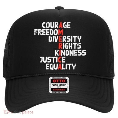 Protest America Courage Freedom Rights Resist  Hat