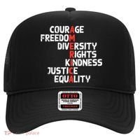 Protest America Courage Freedom Rights Resist  Hat thumb 0