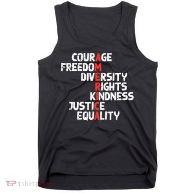 Protest America Courage Freedom Rights Resist  Tank Top