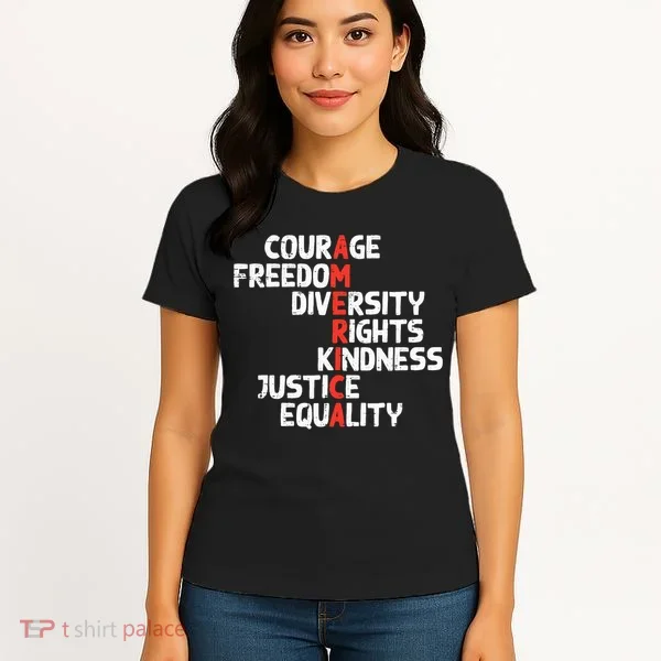 Protest America Courage Freedom Rights Resist  Women's T-Shirt