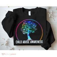 Protect All Child Abuse Prevention Awareness Month Sweatshirt thumb 2