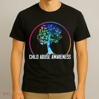 Protect All Child Abuse Prevention Awareness Month T-Shirt thumb 3