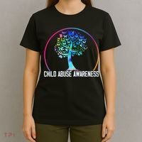 Protect All Child Abuse Prevention Awareness Month T-Shirt thumb 4