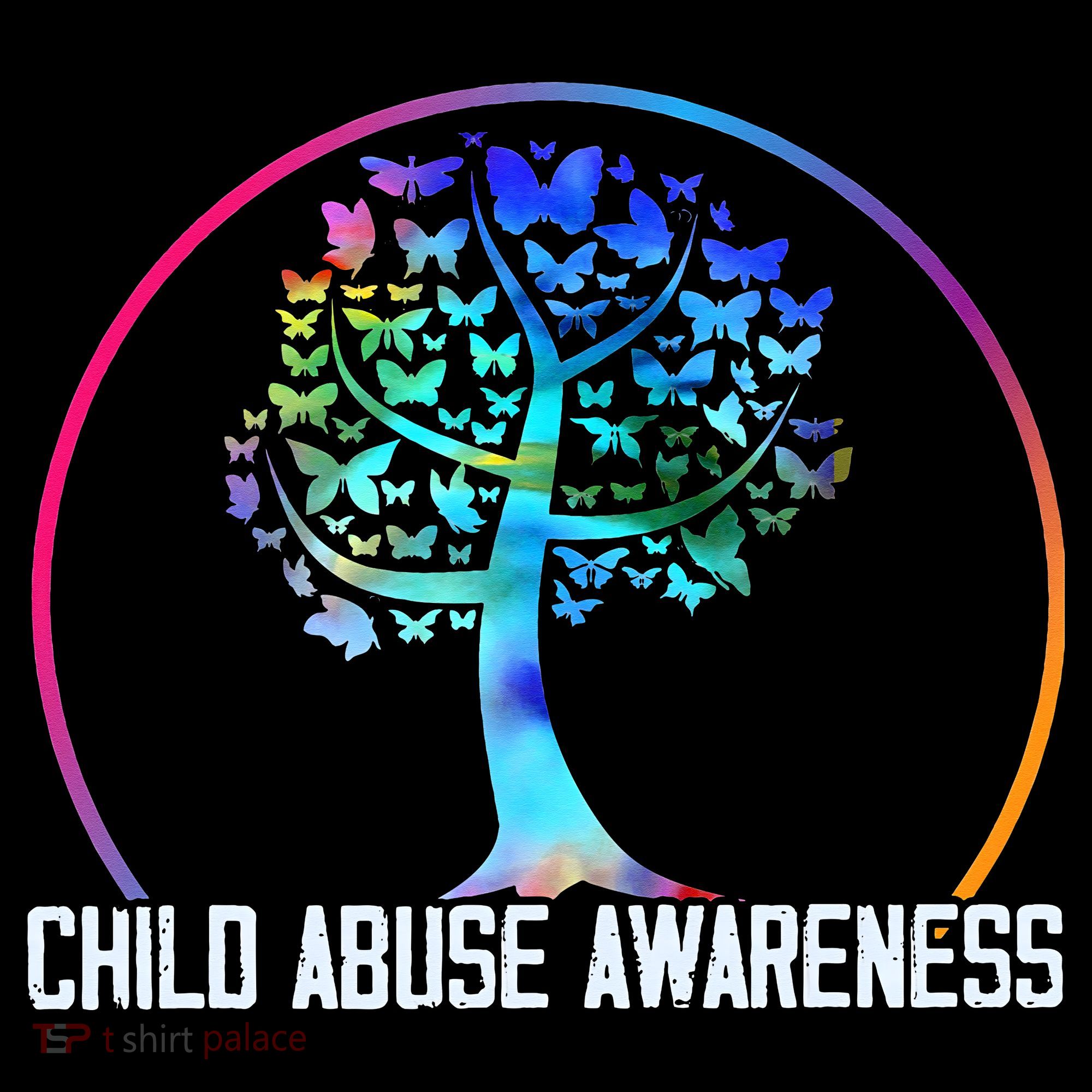 Protect All Child Abuse Prevention Awareness Month T-Shirt