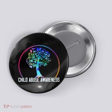 Protect All Child Abuse Prevention Awareness Month Button