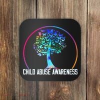 Protect All Child Abuse Prevention Awareness Month Coaster thumb 0